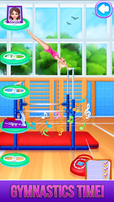 Screenshot #1 pour Gymnastics Dance Girl Games
