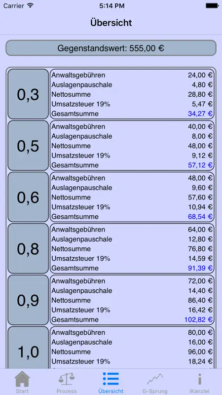 iKanzlei + screenshot 3 of 5