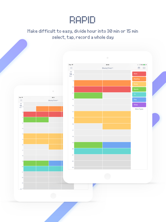 Screenshot #5 pour BlockyTime Lite - Time Tracker