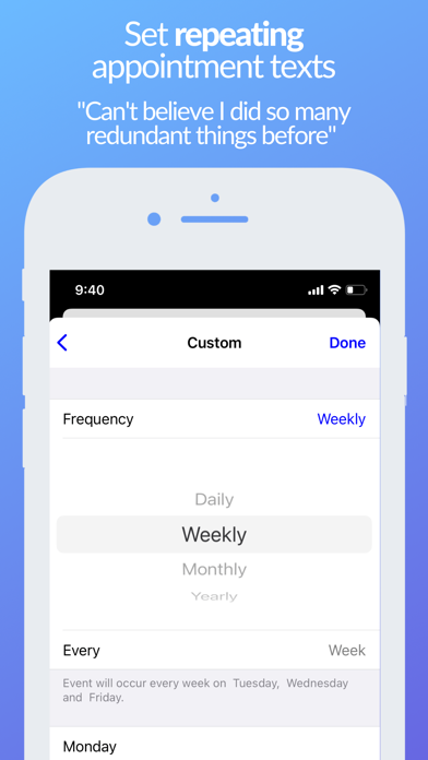 Fext | SMS & Mass Text Message Screenshot