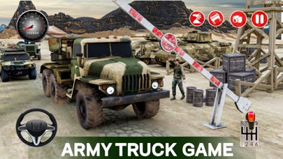 Army Truck Driving: New Games Screenshot