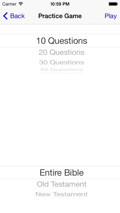 Screenshot #3 pour Biblicious Bible Trivia