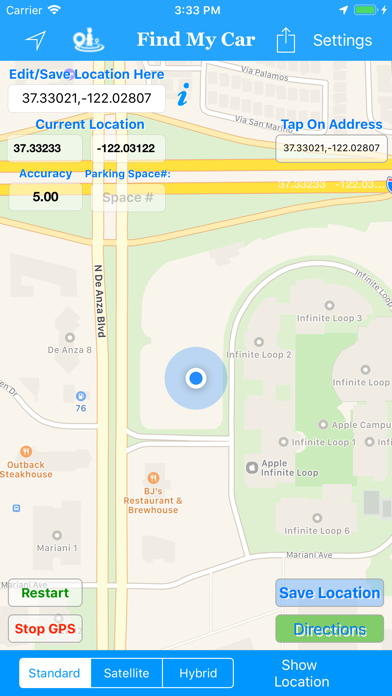 Screenshot #1 pour Find My Car!!