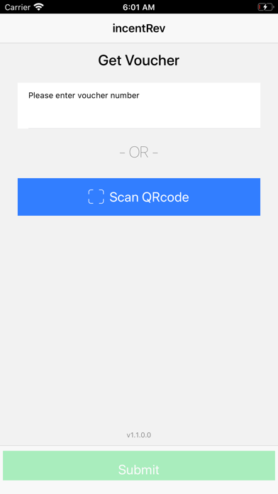 incentRev Merchant app screenshot
