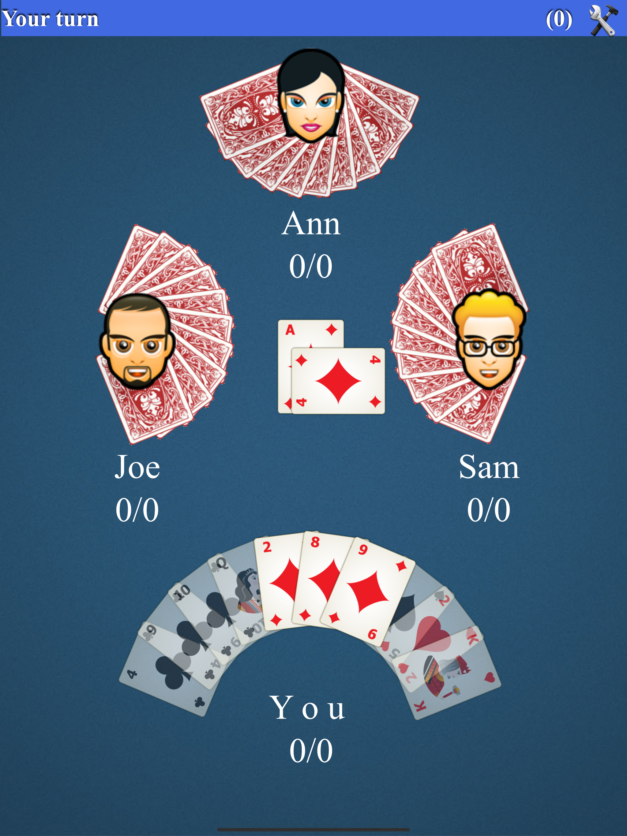 Hearts Card Game*