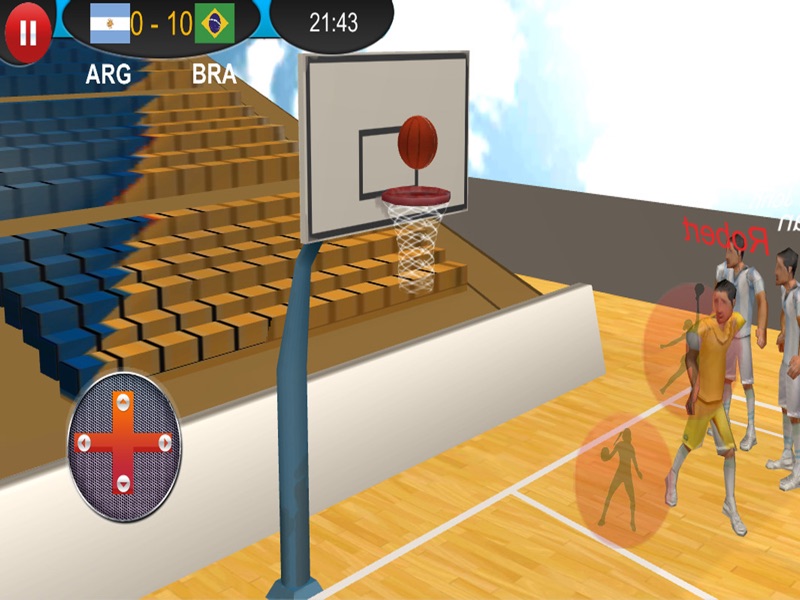 Basketball Dunk Hoop Game 2025 official gameplay screenshot 3