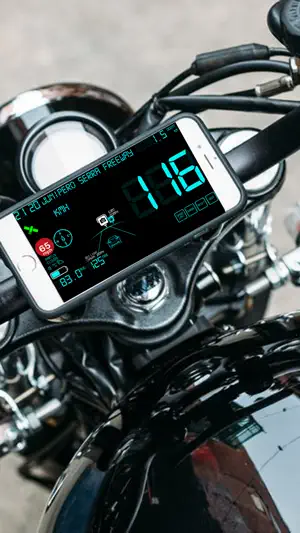 Speedmeter mph digital display screenshot 6
