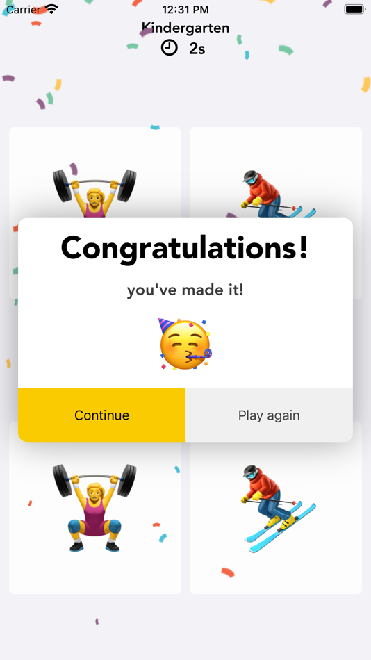 #1. Memory Emojis (iOS) 由: Javier Cueto