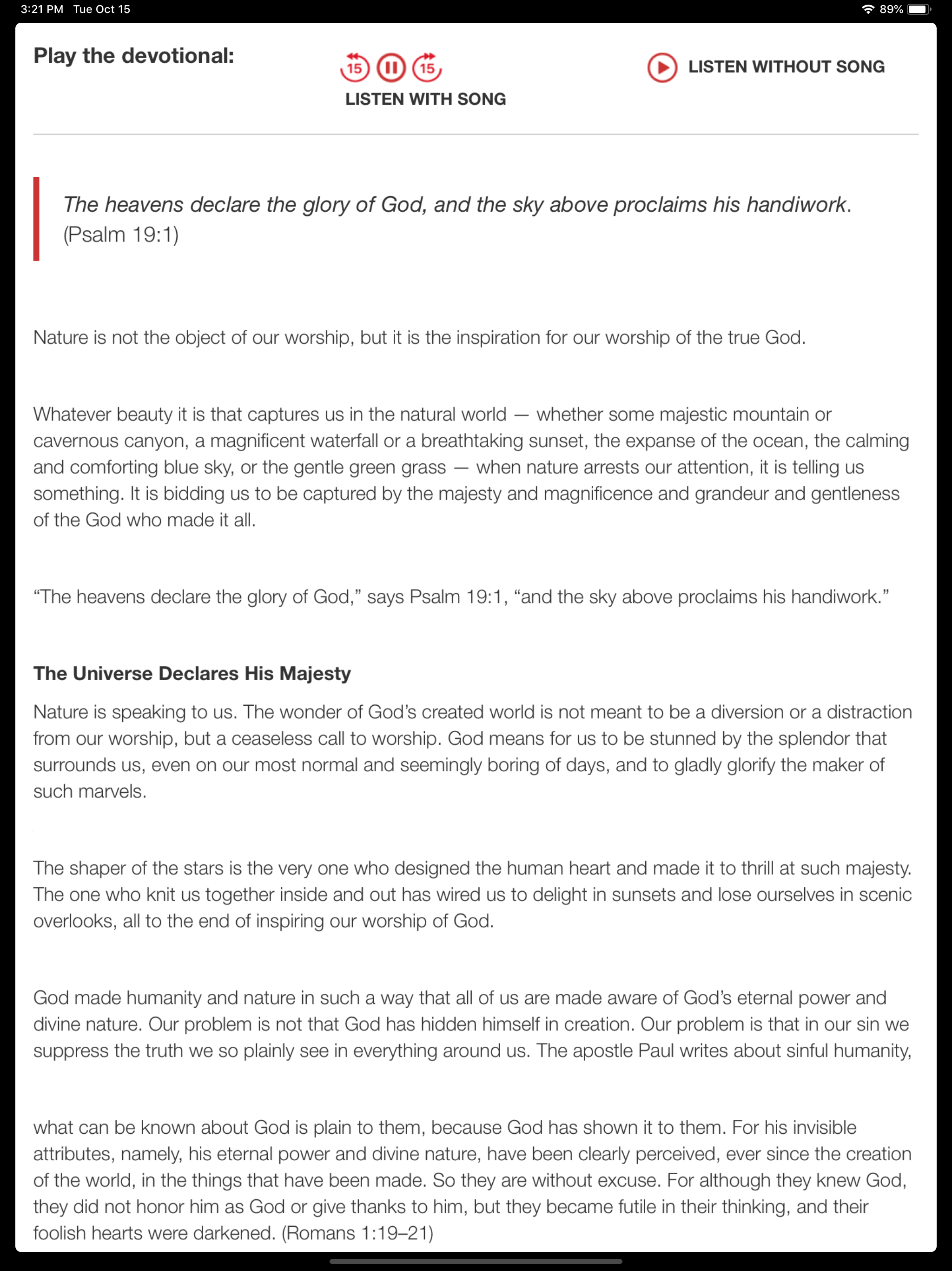 Daily Devo screenshot 6