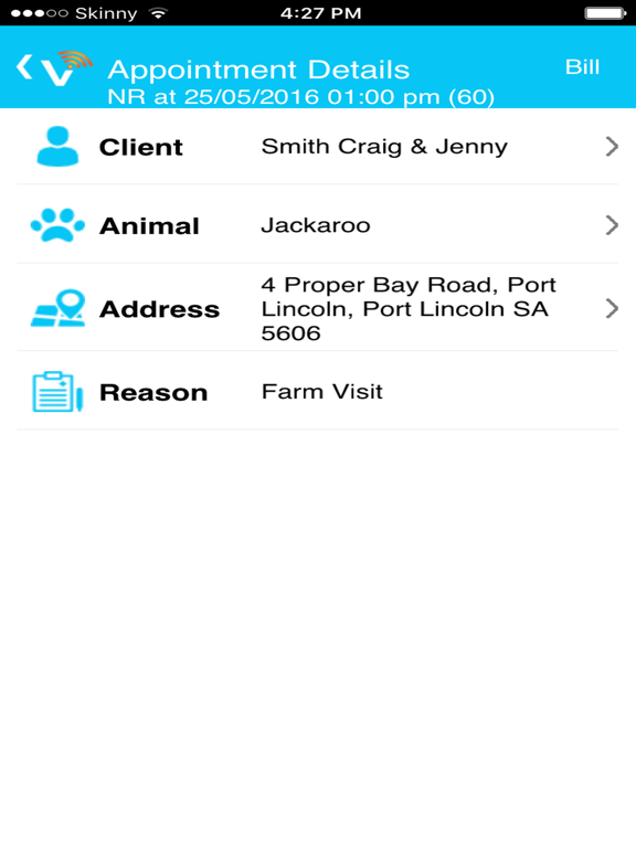 VETLINKSQL MOBILE iPad screenshot