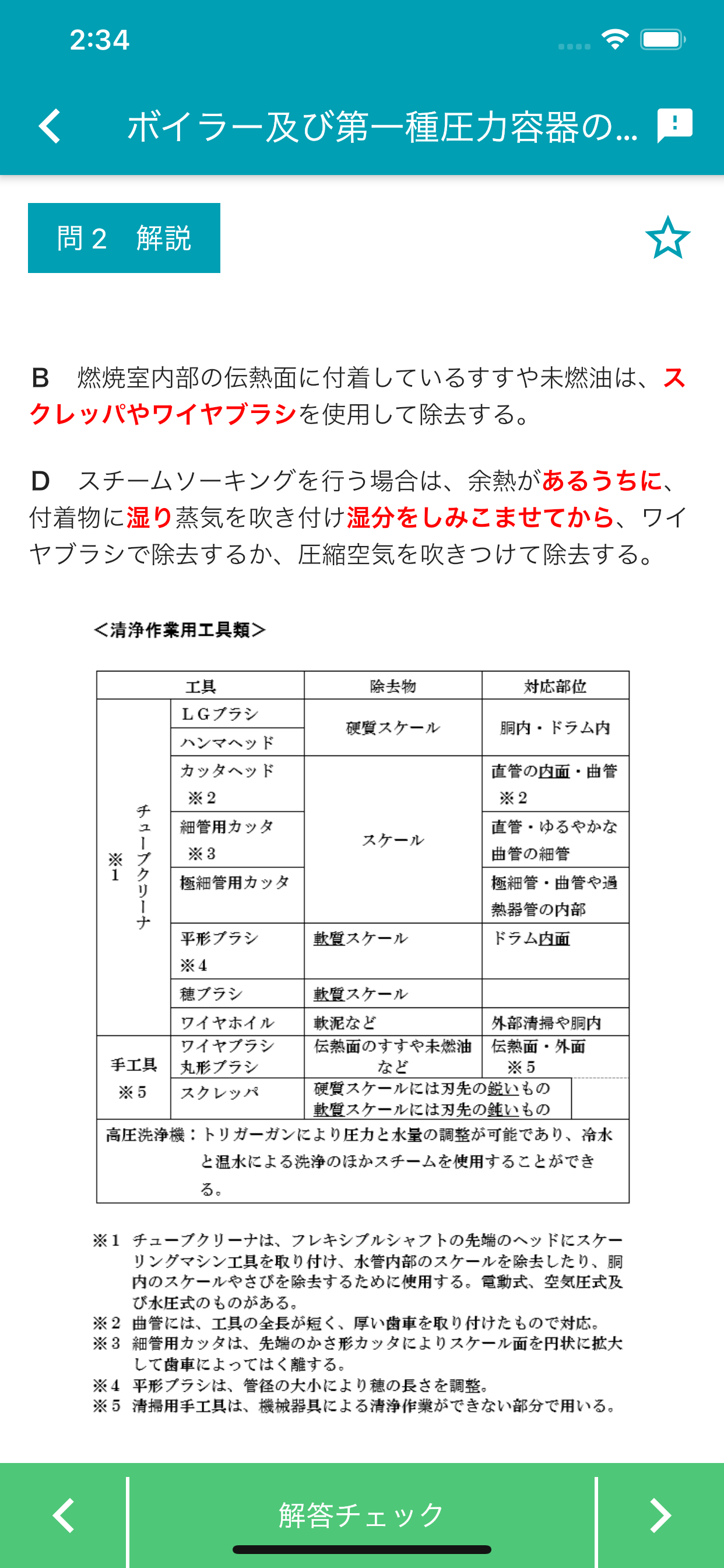 ボイラー整備士 2024年4月