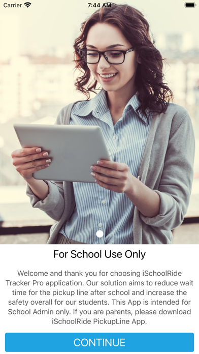 iSchoolRide Tracker Screenshot
