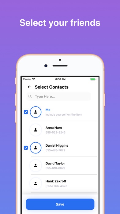 App screenshot