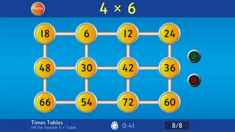 Hit the Button Maths