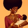 Black Mothers Day Stickers icon