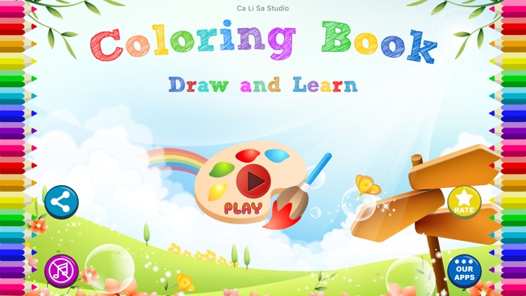 Coloring Book - Draw & Learn