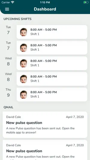 Quinyx Mobile screenshot 3