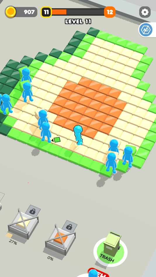 #7. Tile Craft 3D - Pixel Paint (iOS) 由: UNIT5