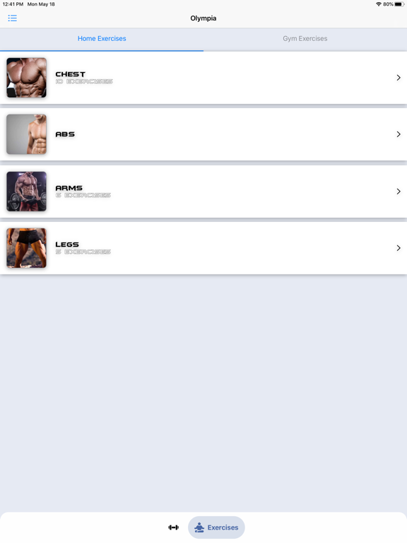 Screenshot #5 pour Olympia: Fitness & Wellness Co