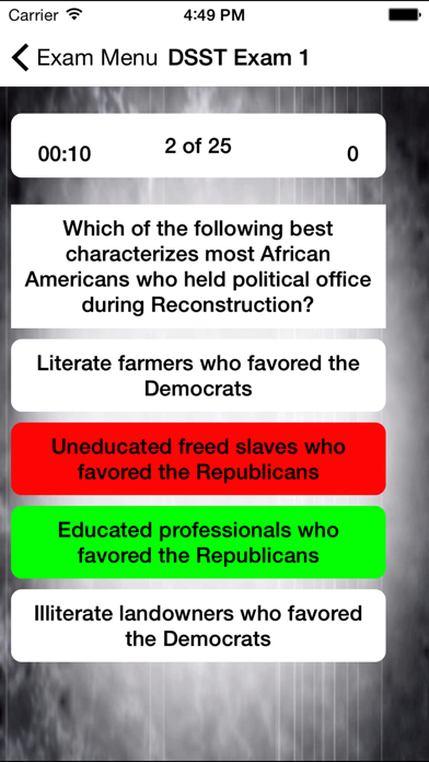 Screenshot #2 pour DSST Civil War Prep