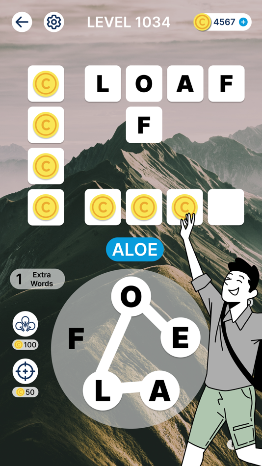 #5. Relaxing Word Search Game (iOS) Podle: Genioworks Consulting & It-Services UG (haftungsbeschrankt)