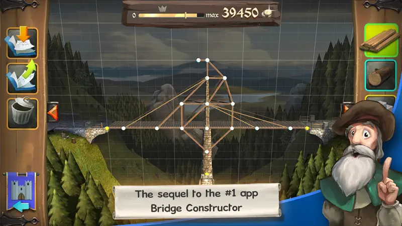 Bridge Constructor Medieval screenshot 2 of 5