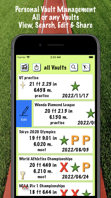 Screenshot #2 pour iPoleVault ( Track and Field )
