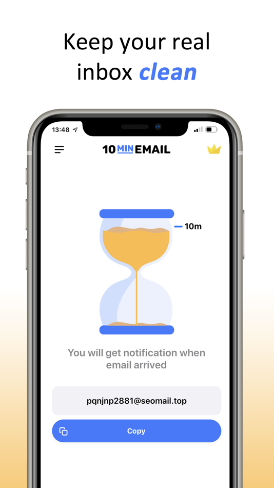 #3. 10 Minute - Temp Mail Address (iOS) 由: Privatix LTD