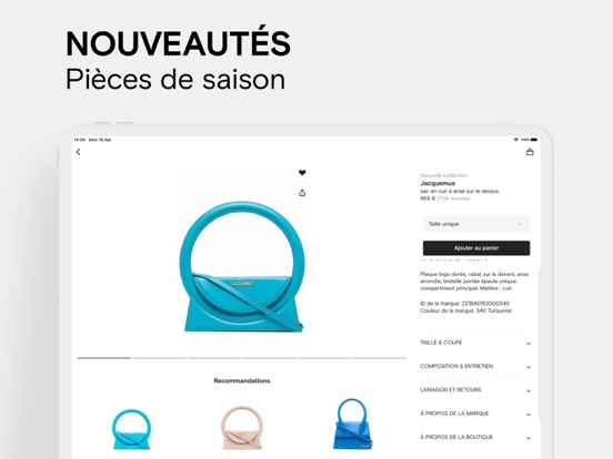 Screenshot #5 pour La mode de luxe chez FARFETCH