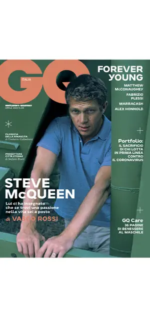 GQ Italia Magazine iPhone screenshot 4