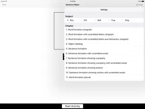 Sentence Maker App screenshot 2