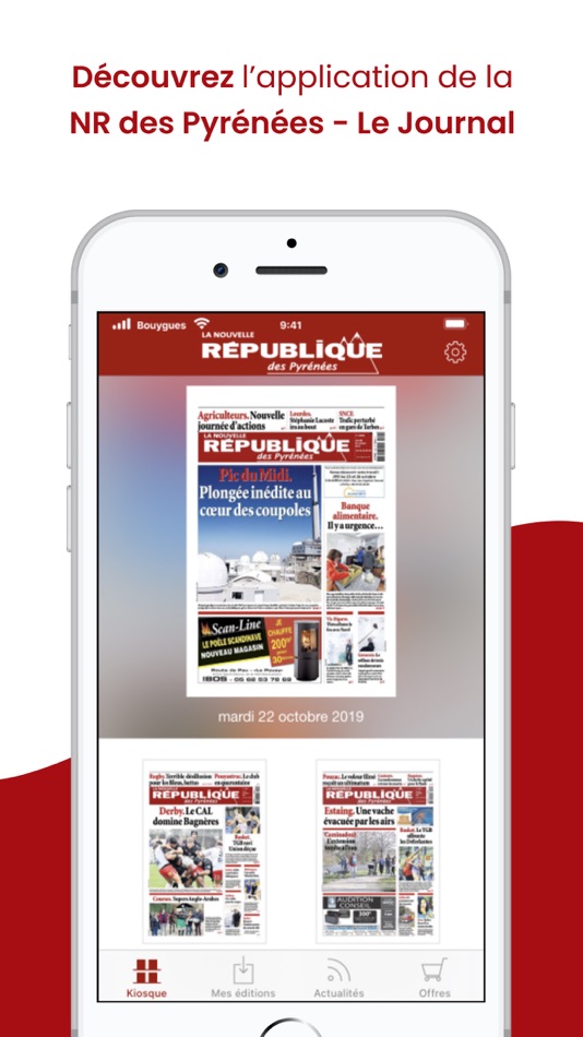 #1. Journal La NR des Pyrénées (iOS) 由: Groupe La Depeche du midi