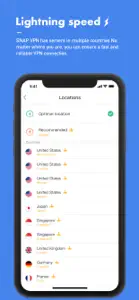 Snap VPN - VPN & VPN Proxy screenshot #3 for iPhone