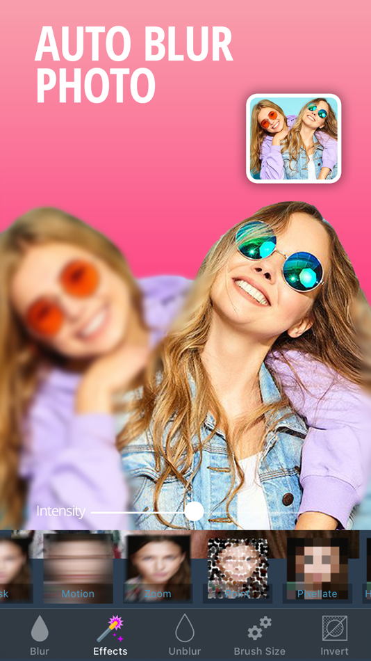 #2. Background Editor: Blur App (iOS) 由: Editr Apps Inc.
