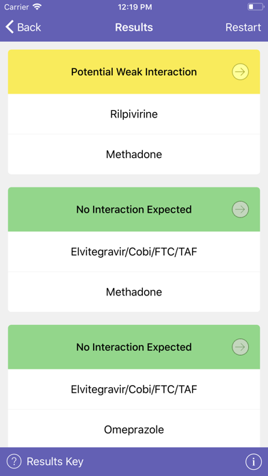Liverpool HIV iChart Screenshot