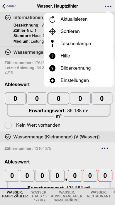 vkw Energiecockpit mobil iPhone screenshot
