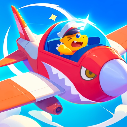 Dinosaur Airport Game for kids icon