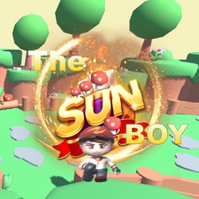 Sun Boy Running 3D