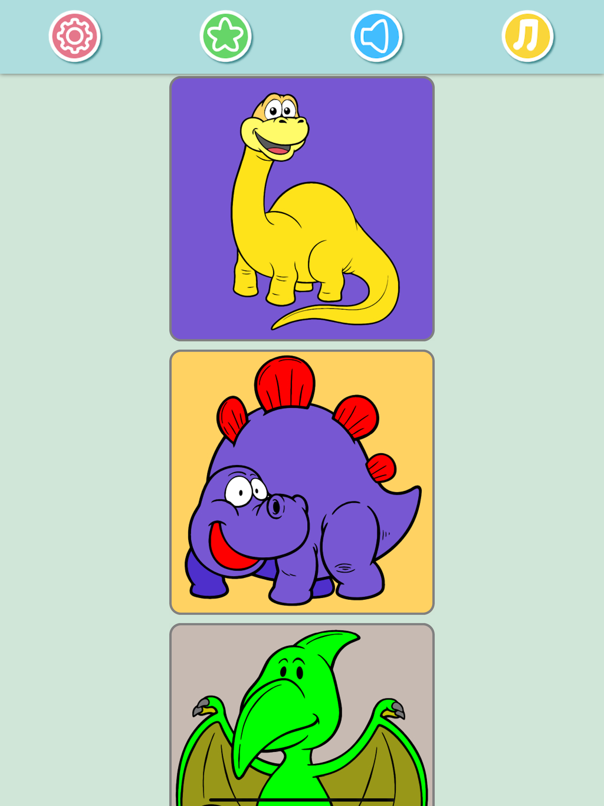 Dino Coloring Pages for Kids screenshot 12