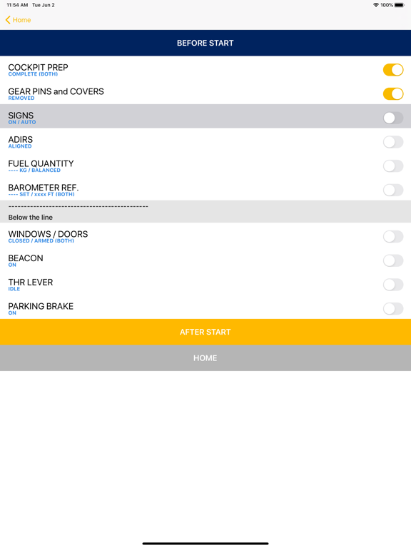 Screenshot #6 pour A320 Checklist