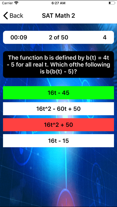SAT Exam Prep 2025-2026 iPhone screenshot