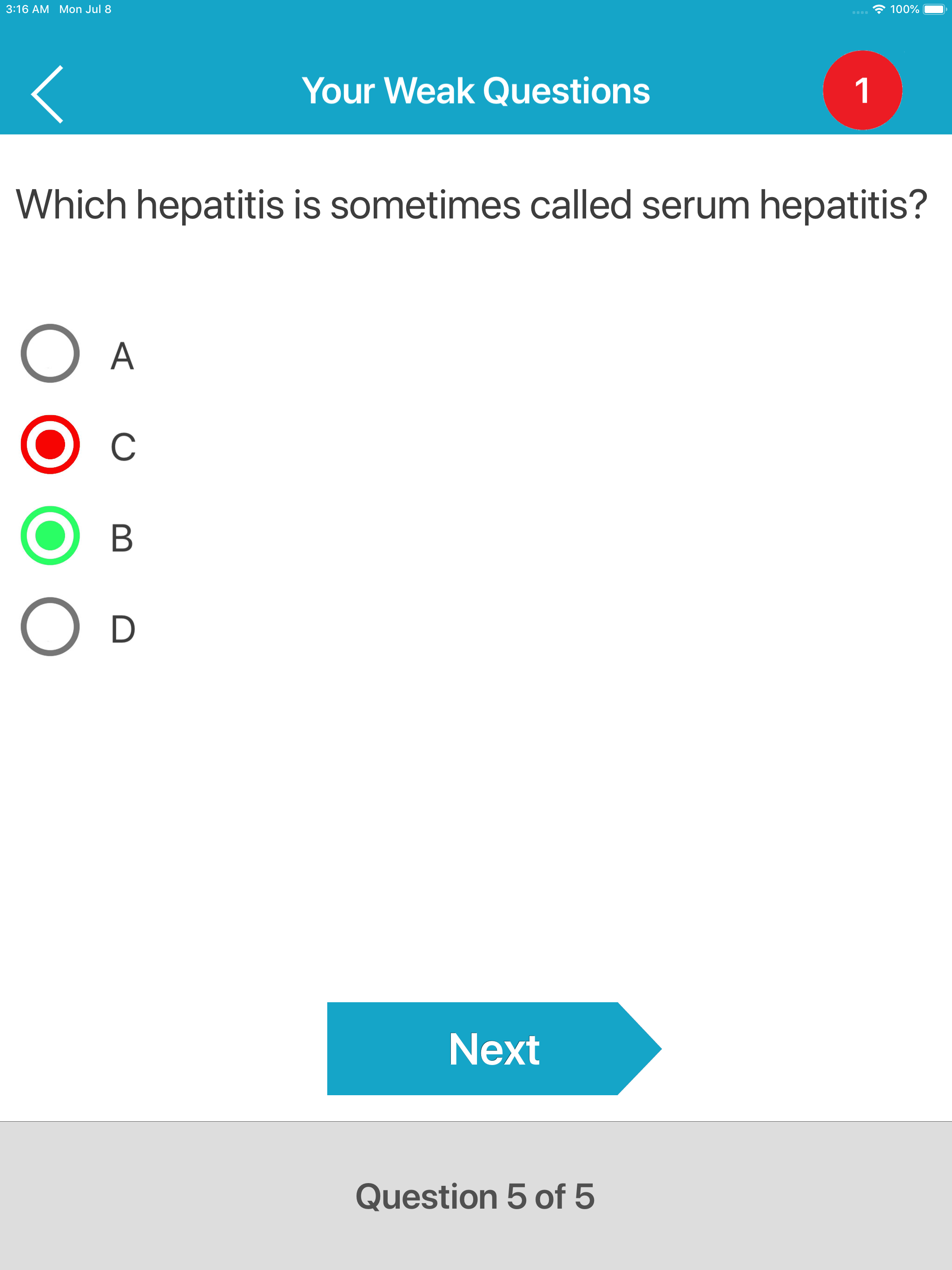 Medical Microbiology Quiz