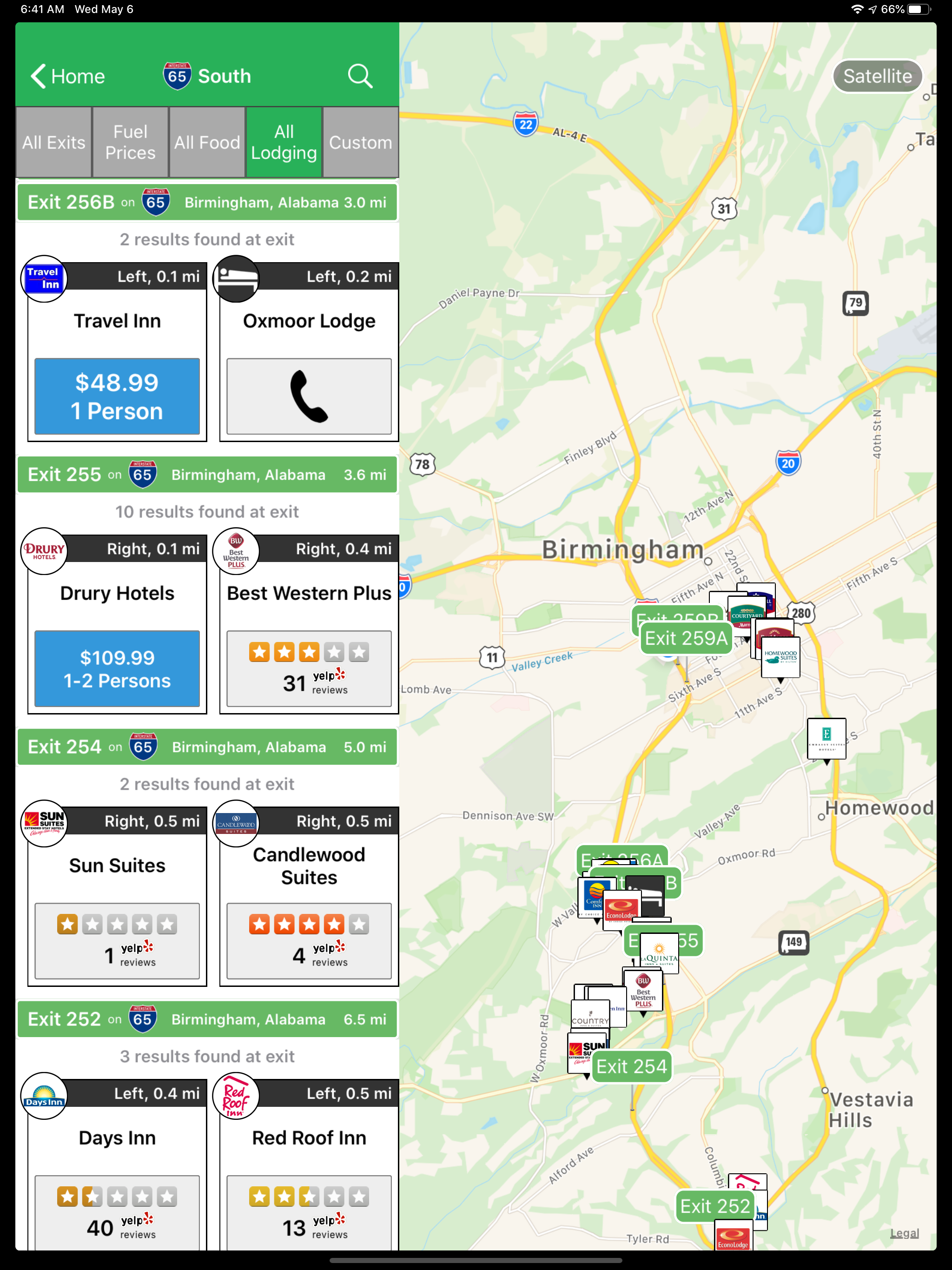 iExit Interstate Exit Guide