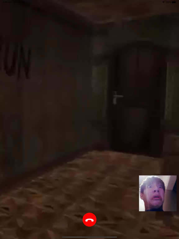 Scary Granny Contact Game iPad screenshot 4 - Entertainment app