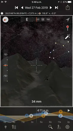 Photographer's Ephemeris 3D iPhone image 4