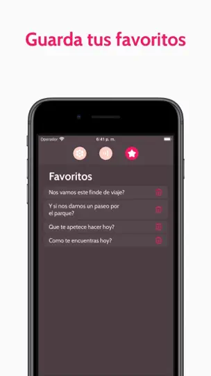 Captura de pantalla de Texto A Voz TTS AAC : Dinata en iPhone 4