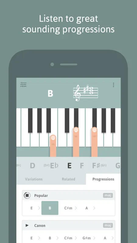 Cheeky Fingers - Piano Chords screenshot 3 of 4