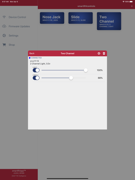 smartRV iPad screenshot 3 - Travel app