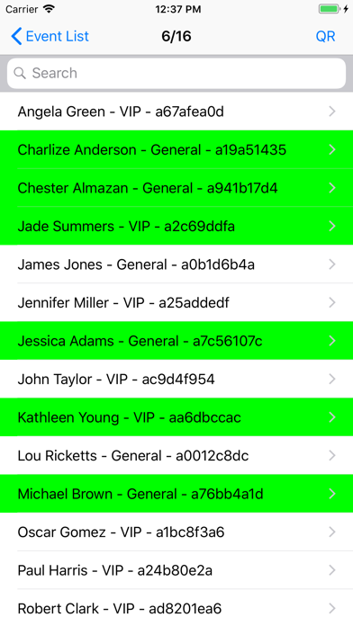 Floktu Check In App app screenshot