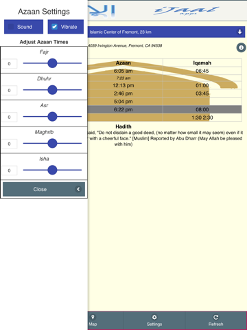 Iqamah iPad screenshot 5 - Social Networking app